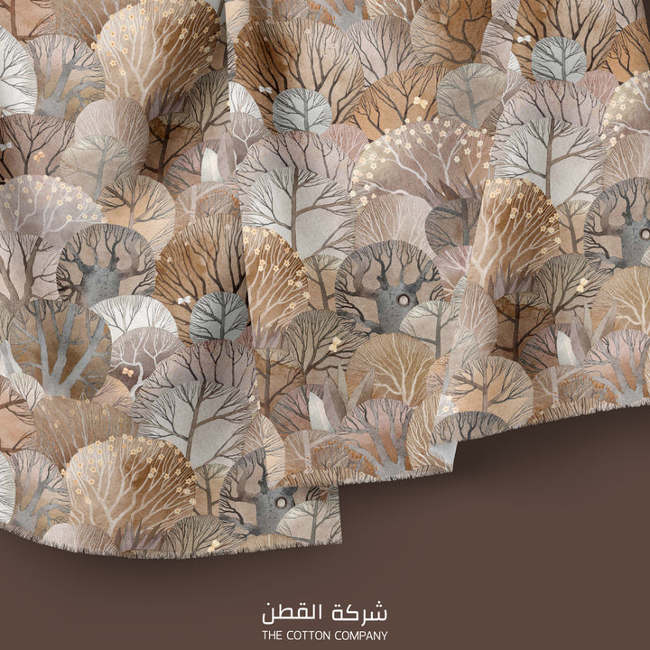 Fabric - Forest Brown
