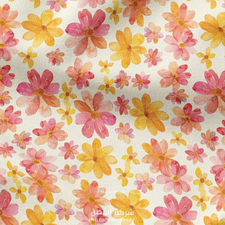 Fabric - Peach Fields