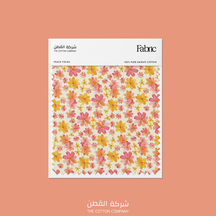 Fabric - Peach Fields