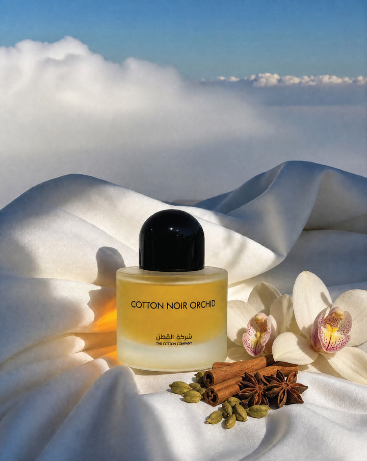 Cotton Noir Orchid