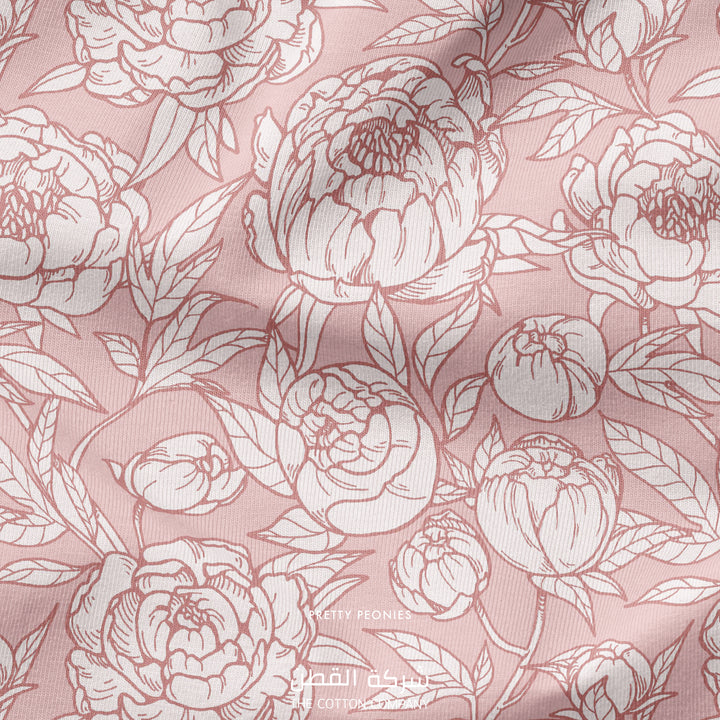 Fabric - Pretty Peonies