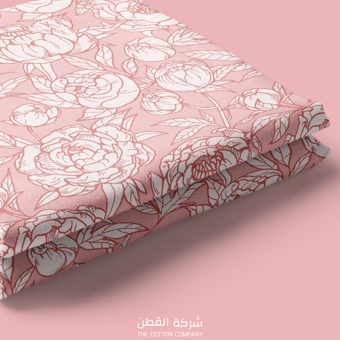 Fabric - Pretty Peonies