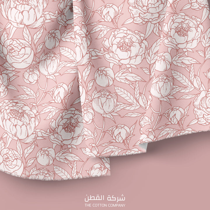 Fabric - Pretty Peonies