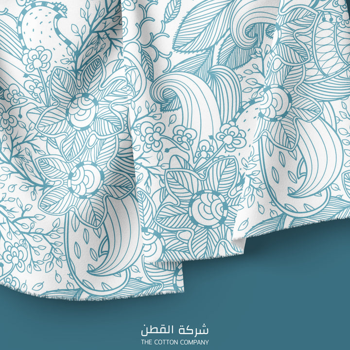 Fabric - Sea Ink
