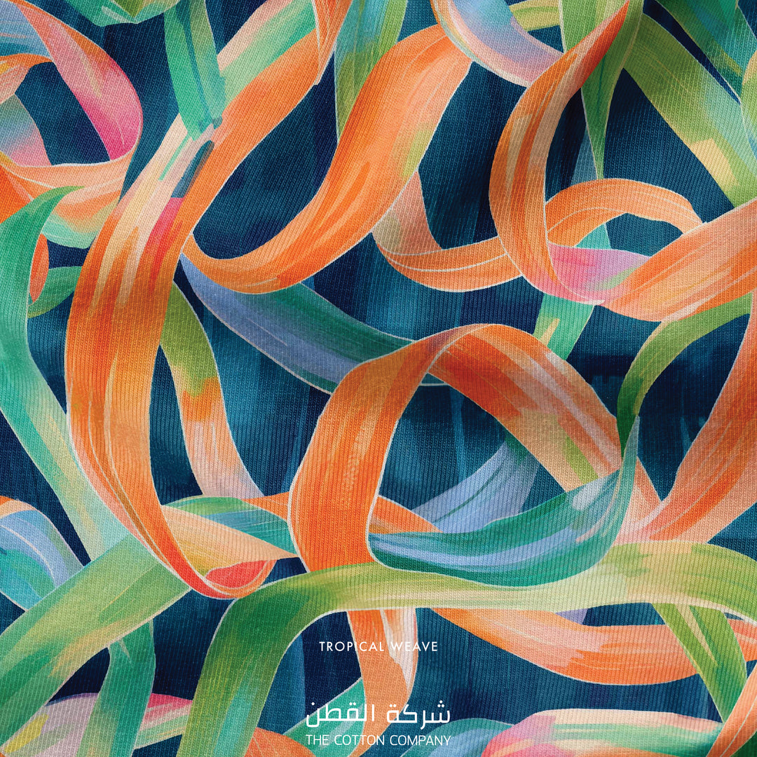 Fabric - Tropical Weave